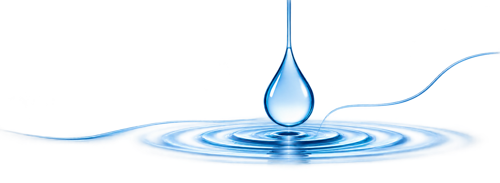 Pure Water Droplet